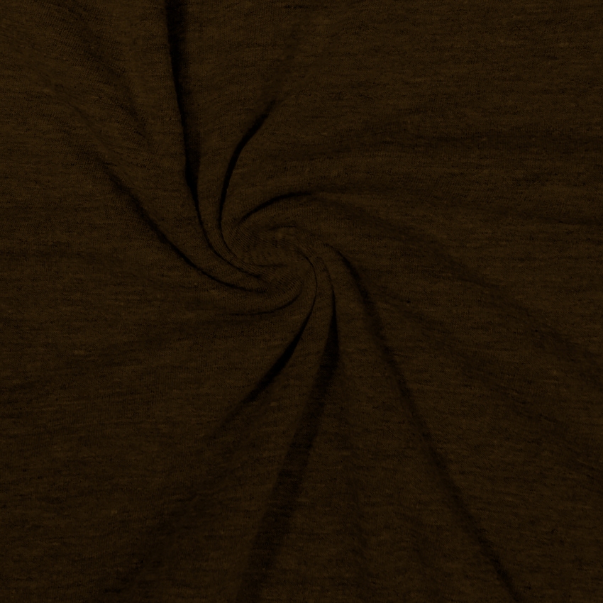 French Terry Polyester Rayon Spandex 2Tone Brown - Click Image to Close